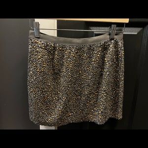 Haute Hippie silk lined sequin skirt - XS